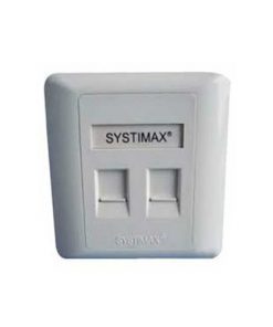 Systimax 2-Port Faceplate