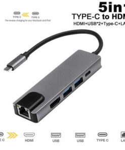 5-in-1 USB Type C Hub